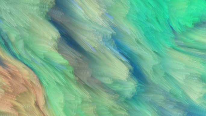抽象艺术海浪涌动粒子背景短片投影6914