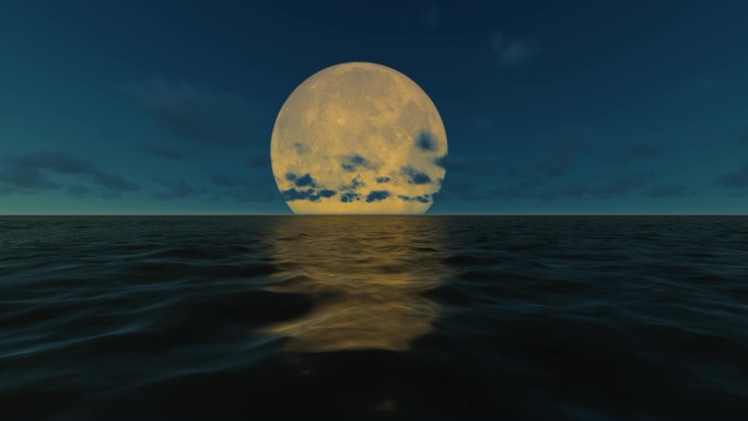 2023海上明月月亮