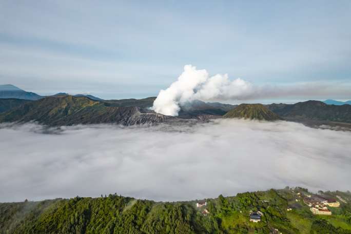 印尼Bromo火山延时摄影