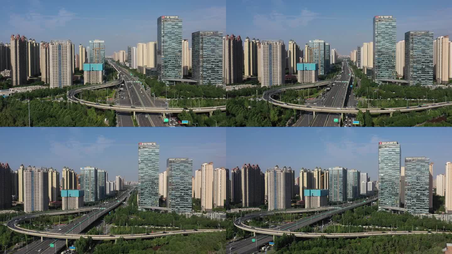 城市立体交通4K视频