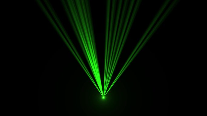 4K绿色激光射灯