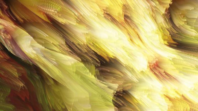 抽象艺术海浪涌动粒子背景短片投影1512