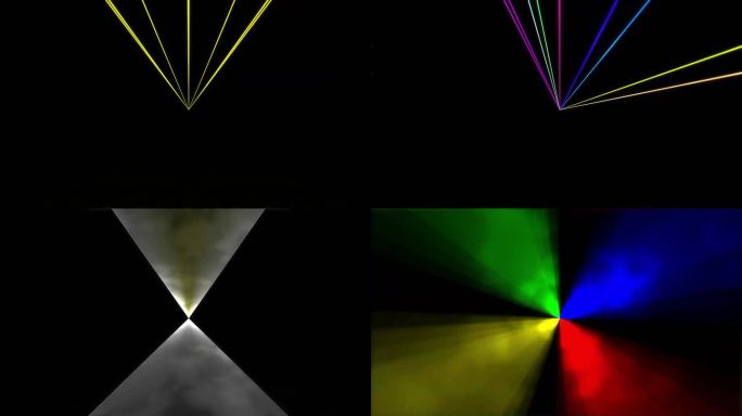 4K七彩变色激光线条秀 (58B)