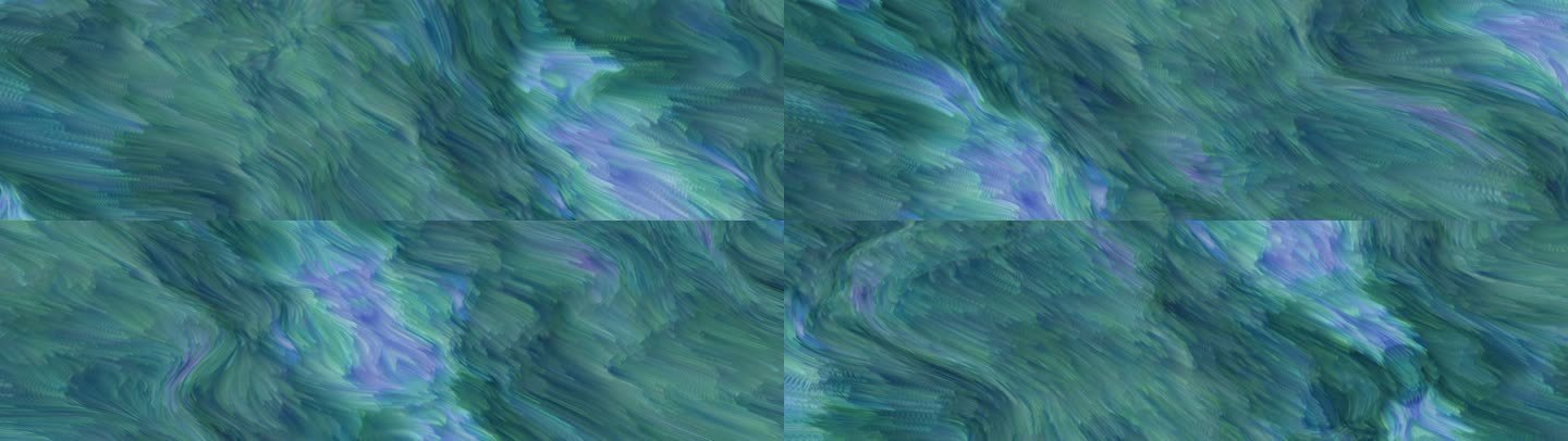 抽象艺术海浪涌动粒子背景短片投影0126