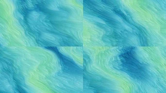 抽象艺术海浪涌动粒子背景短片投影0176