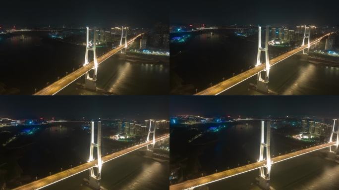 4K重庆大佛寺大桥航拍延时2