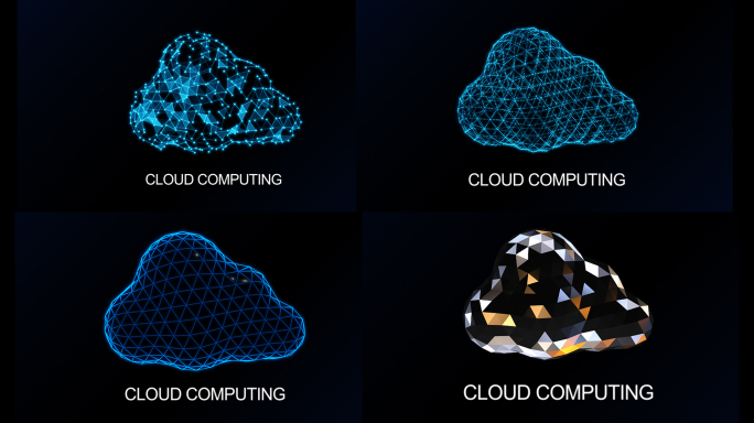 科技云三维动画云计算大数据片头