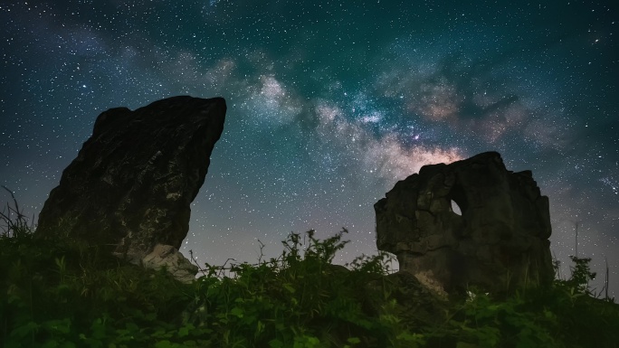 8K重庆贵阳狮子槽银河星空2