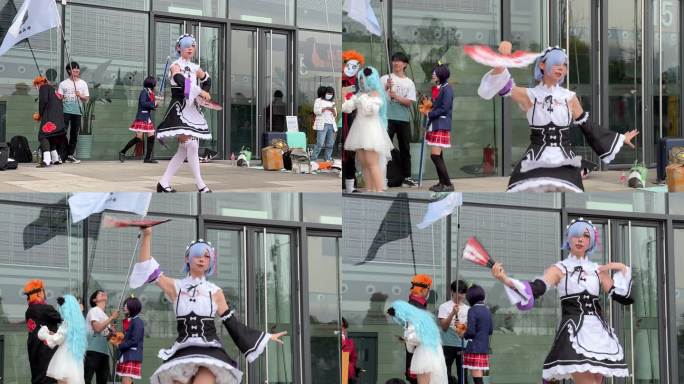 动漫展COSPLAY日本文化跳舞街舞快闪
