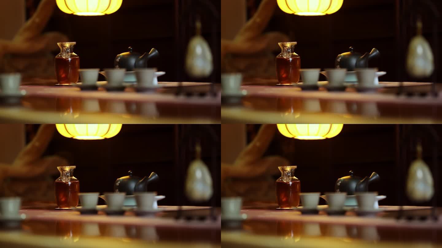 茶室泡普洱茶