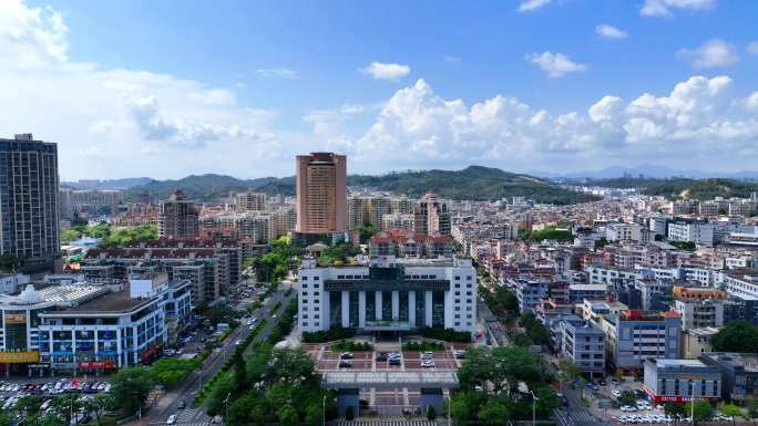 深圳龙岗区横岗街道航拍