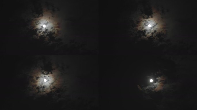 明亮的月亮