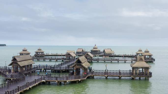 海南文昌高隆湾海上图书馆