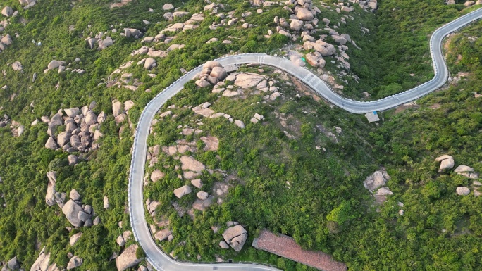 外伶仃岛盘山公路