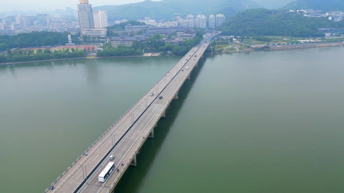 富春江第一大桥交通运输跨江大桥