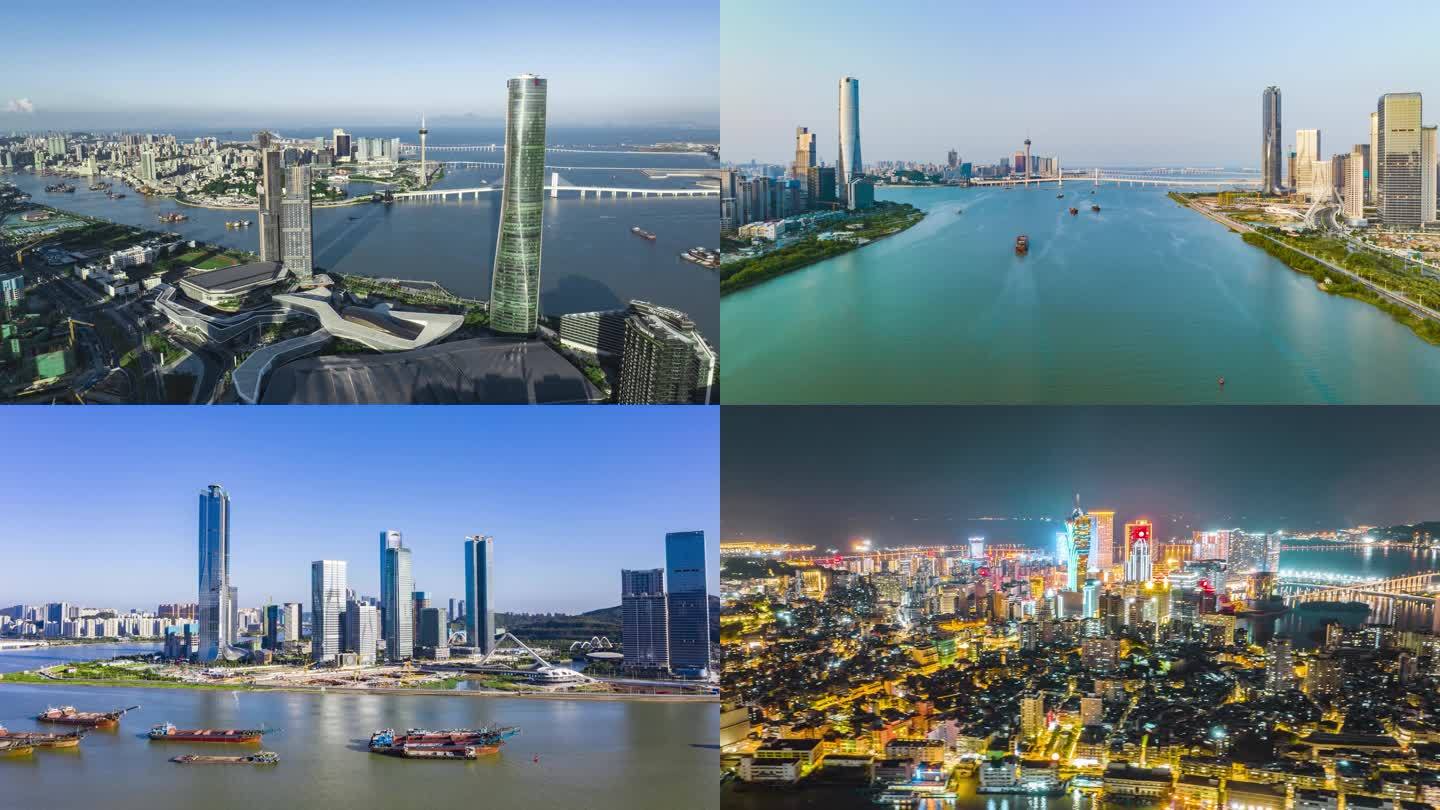 大湾区澳门珠海湾仔香洲横琴延时15组镜