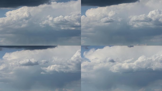 云彩延时摄影风云变化白云翻滚