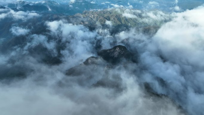 尧山伏牛山地貌日出云海宣传片