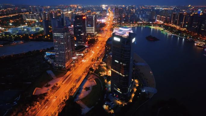 金沙湖夜景+延时摄影