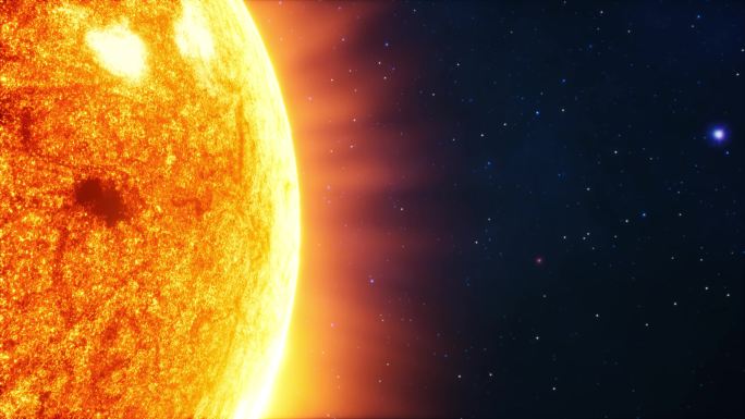 【4k】太阳星球宇宙背景