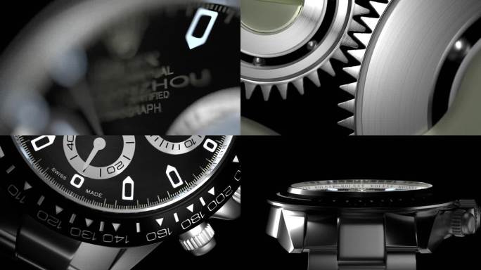 C4D OC渲染 手表产品动态视频03