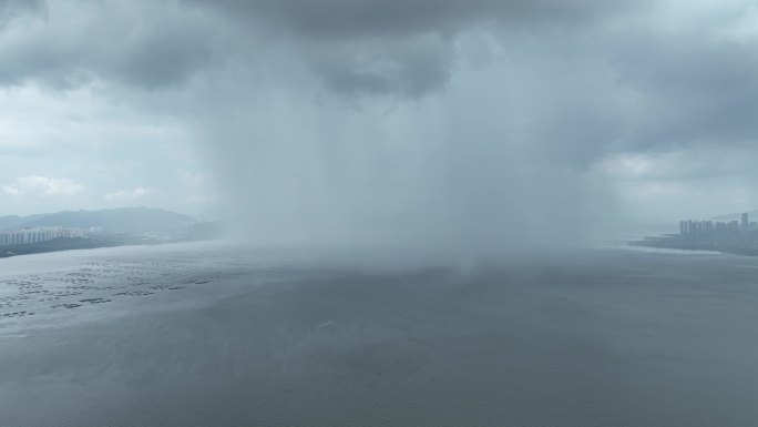 极端暴雨天气航拍