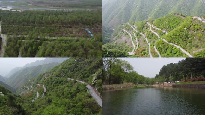 皖南川藏线 水上森林 盘山公路