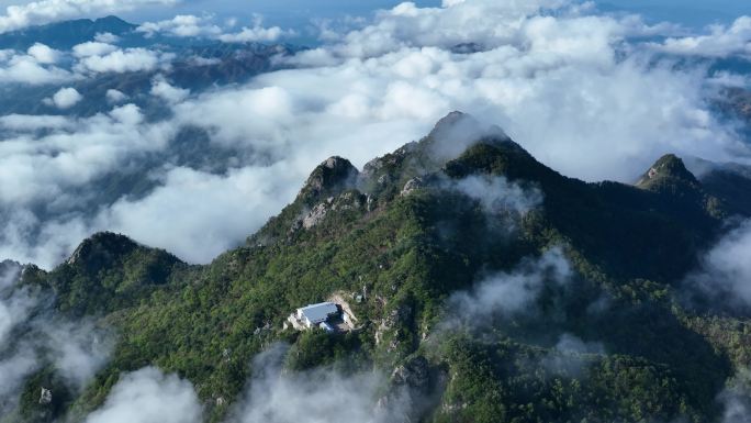 平顶山 尧山 日出云海 4k超清 宣传片