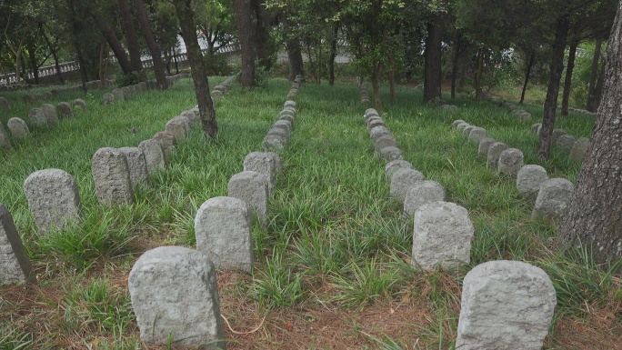 云南腾冲国殇烈士林园中国远征军墓碑群
