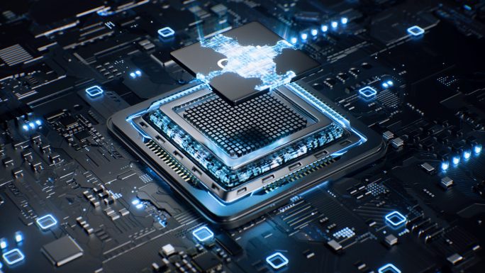 科技智能大数据AI电路板3C芯片