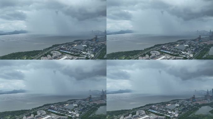 深圳南山区暴雨天气