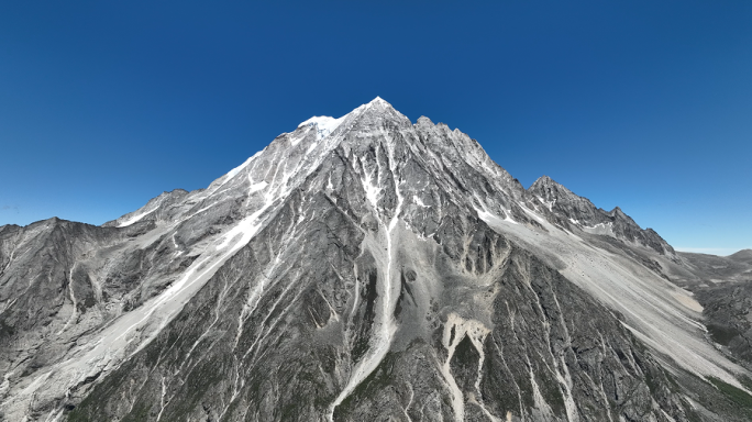 冰川雪山 大山大河 亚拉雪山