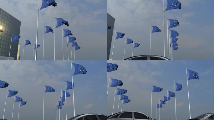 欧洲理事会欧盟旗，欧洲联盟旗帜