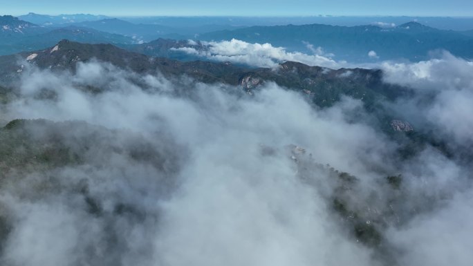 伏牛山平顶山尧山日出云海4k超清 宣传片