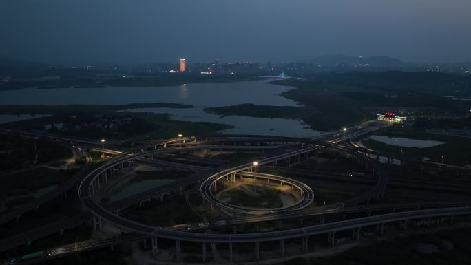 浙江绍兴诸暨浣东高速出口大型互通高湖城市