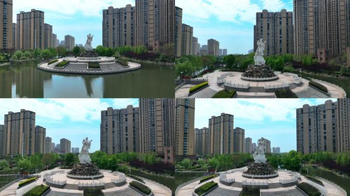 沔阳公园 神女雕像