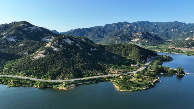 6条4K御三航拍山脉水库山河素材