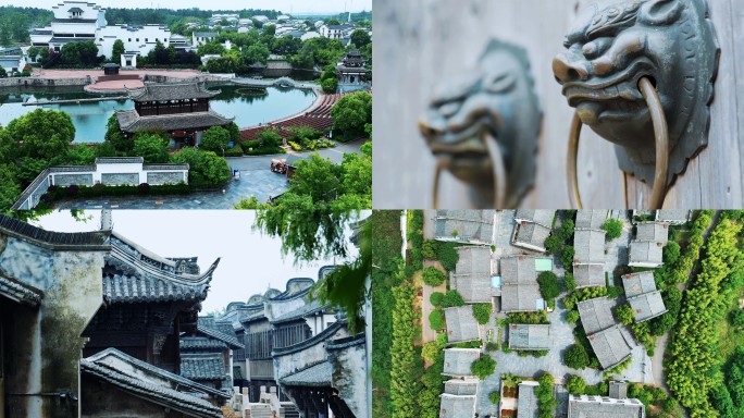 江南小镇古建筑合肥非遗古镇