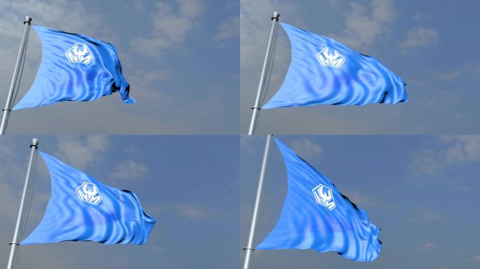 南天门计划标识旗帜，空天战略载机平台