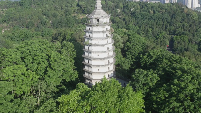 重庆大足北山石刻景区多宝塔