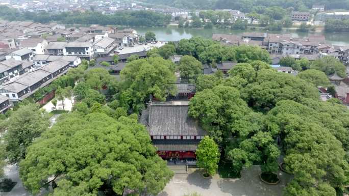 江西鹰潭龙虎山嗣汉天师府,航拍