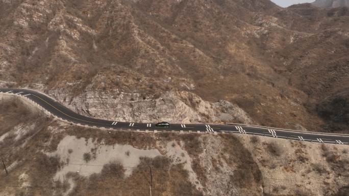 小鹏 电动车 路跑 跑山 汽车 航拍05