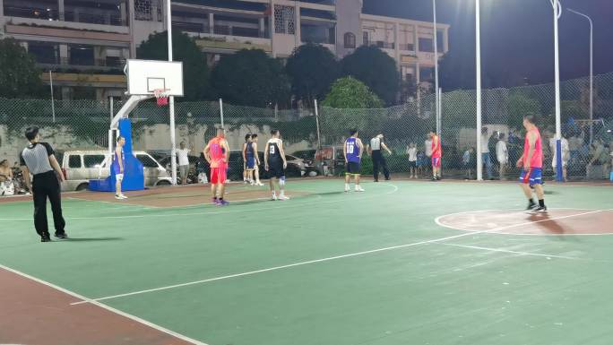 社区篮球 街头篮球 村霸篮球 全民运动