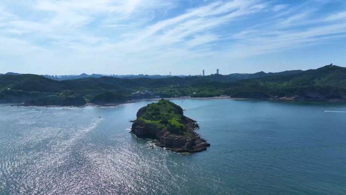 大连 棒棰岛 山海 岛屿 海