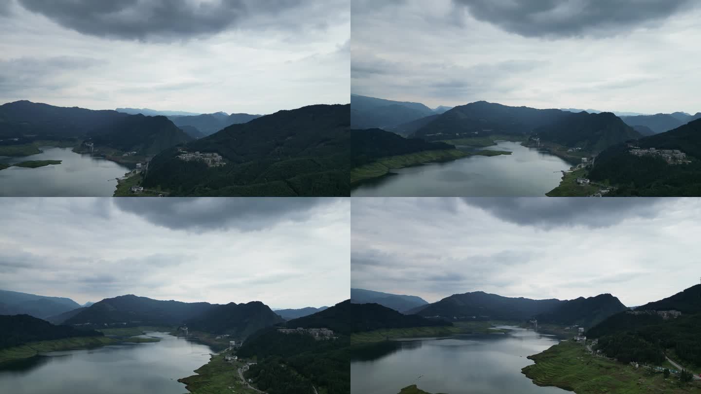 雅女湖 绿水青山 风景 山水 山河 壮丽