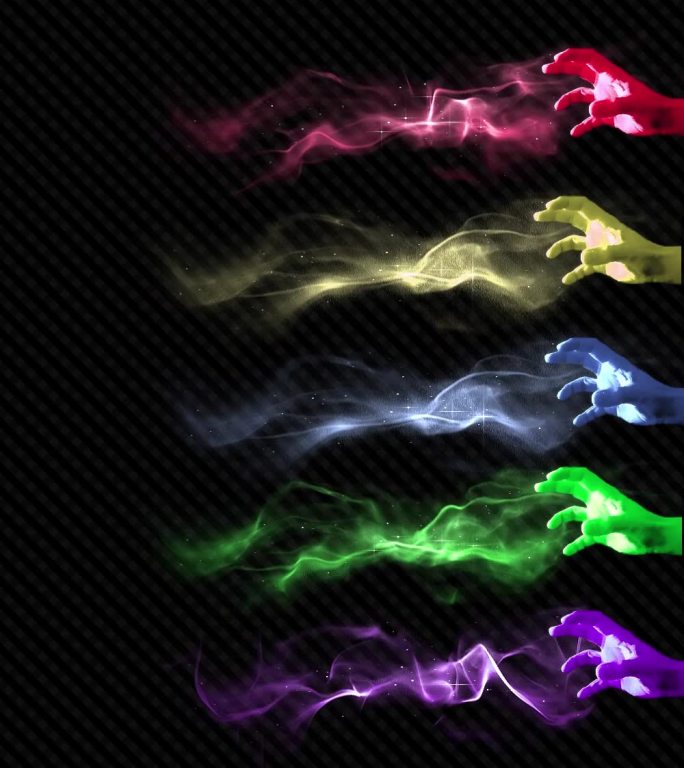 5种颜色能量流体1
