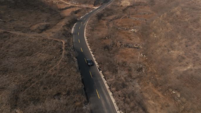 小鹏 电动车 路跑 跑山 汽车 航拍04