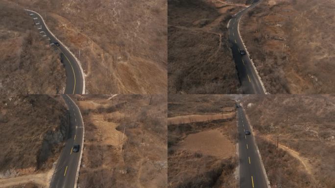 小鹏 电动车 路跑 跑山 汽车 航拍04