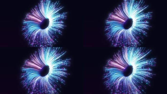 科技瞳孔光线_AE模板