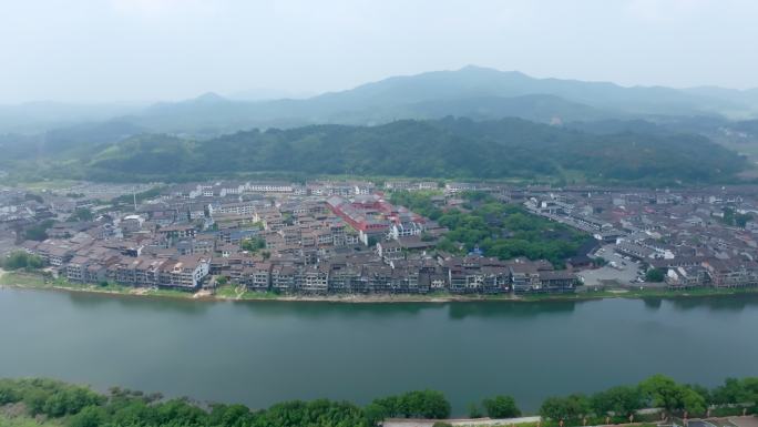 江西鹰潭龙虎山嗣汉天师府,航拍